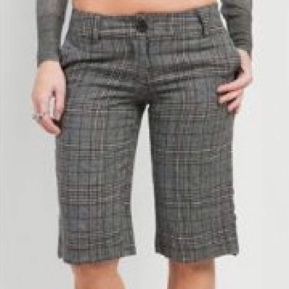 COMING SOON! Plaid Wool Bermuda Shorts